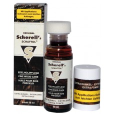 Средство для обработки дерева Scherell Schaftol 50мл (сверхтёмное)