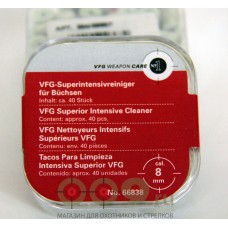Тампон фетровый VFG кал. 8 мм SUPER (40шт)