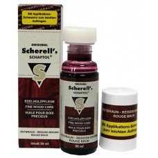 Средство для обработки дерева Scherell Schaftol 50мл (красно-бурое)